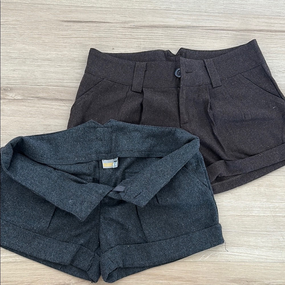 Urban Behavior High Waist Black and Brown Shorts 20$ for 2